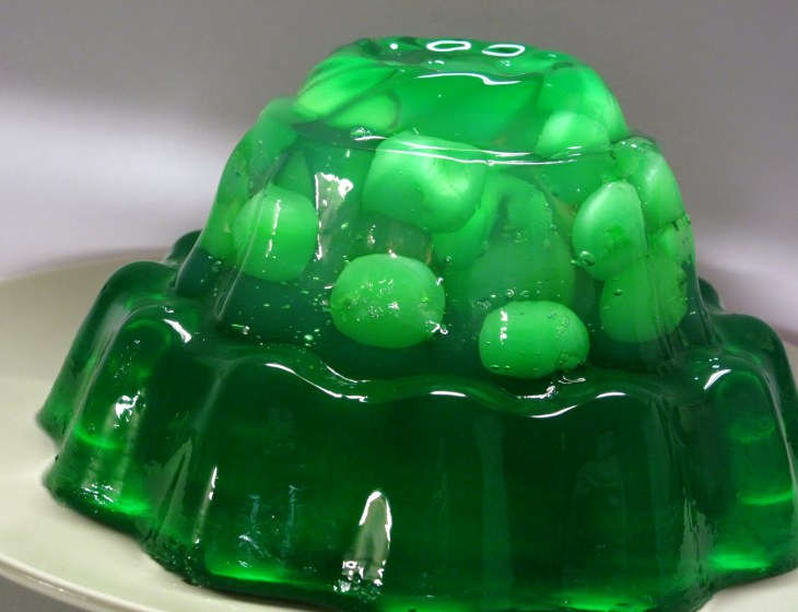 green jello